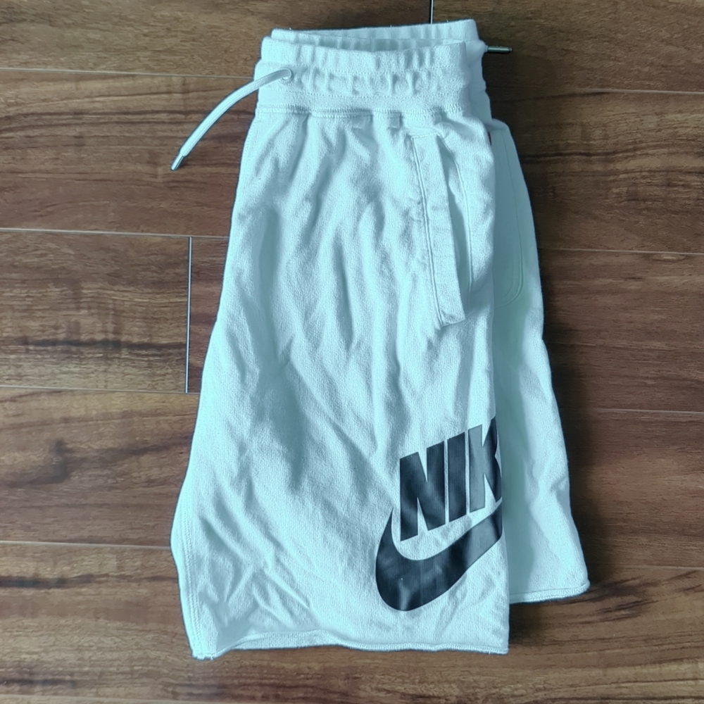 White Nike Shorts